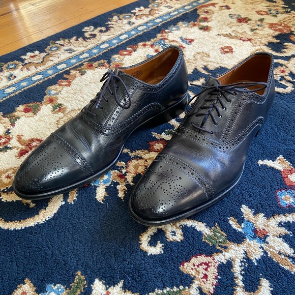 John Fluevog Black Brandenburg Shoes M9.5/W11.5 - Picture 2 of 3